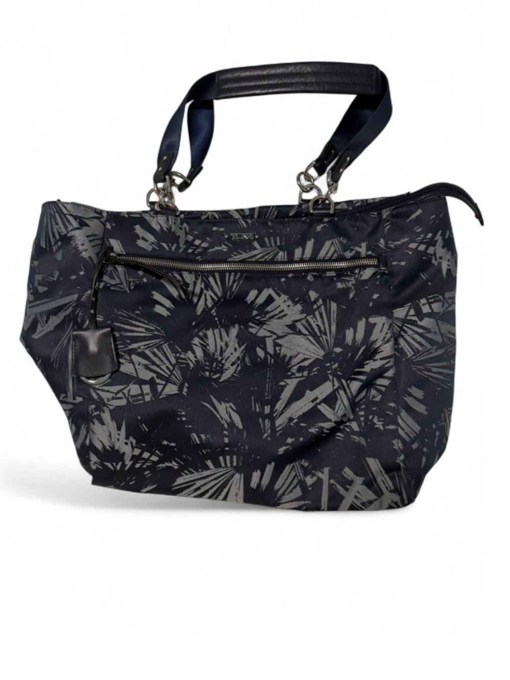 TUMI - Voyageur Torun Tote - Blue Palm Print - Picture 5 of 7